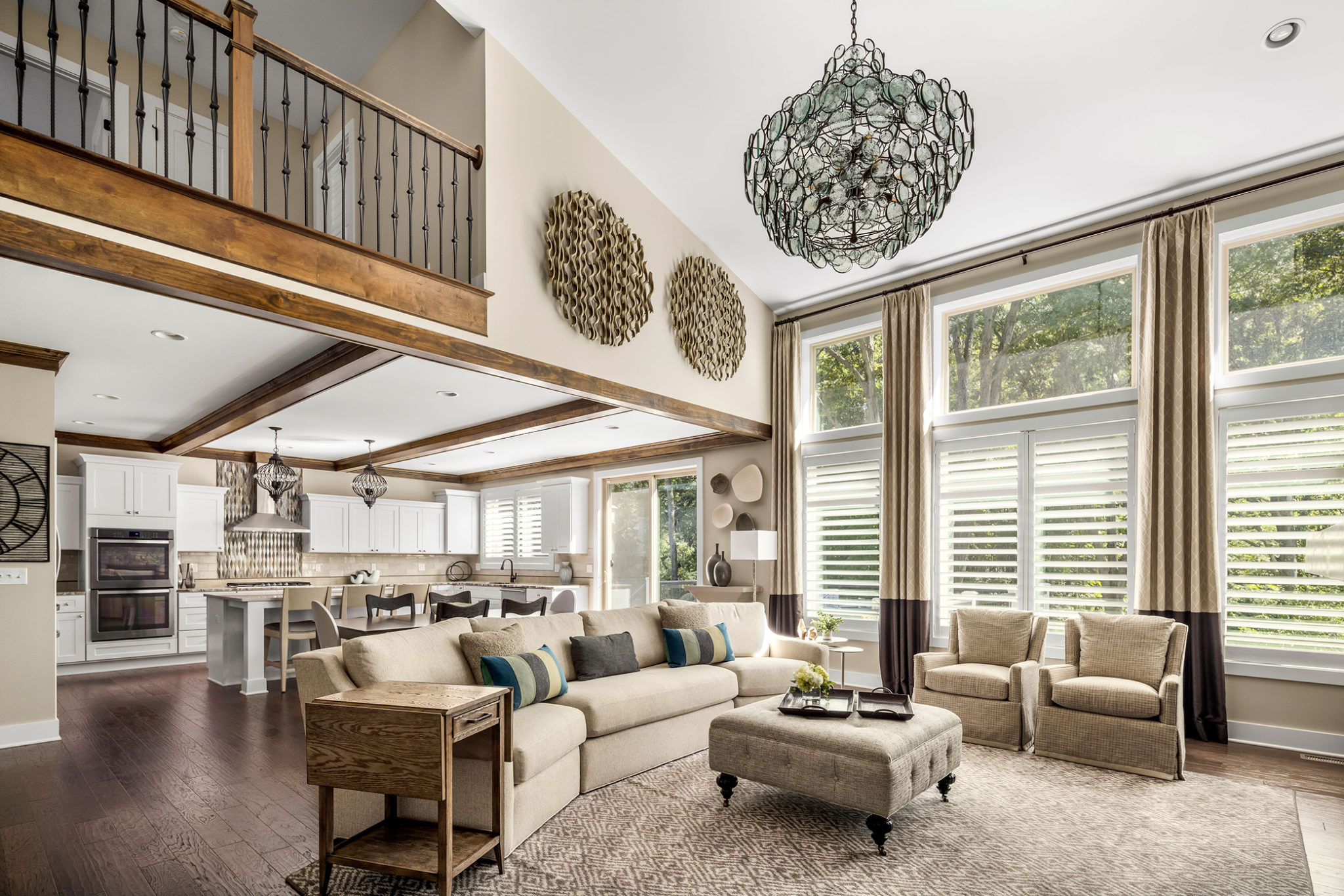 Low Country Living Room Interior Decorator